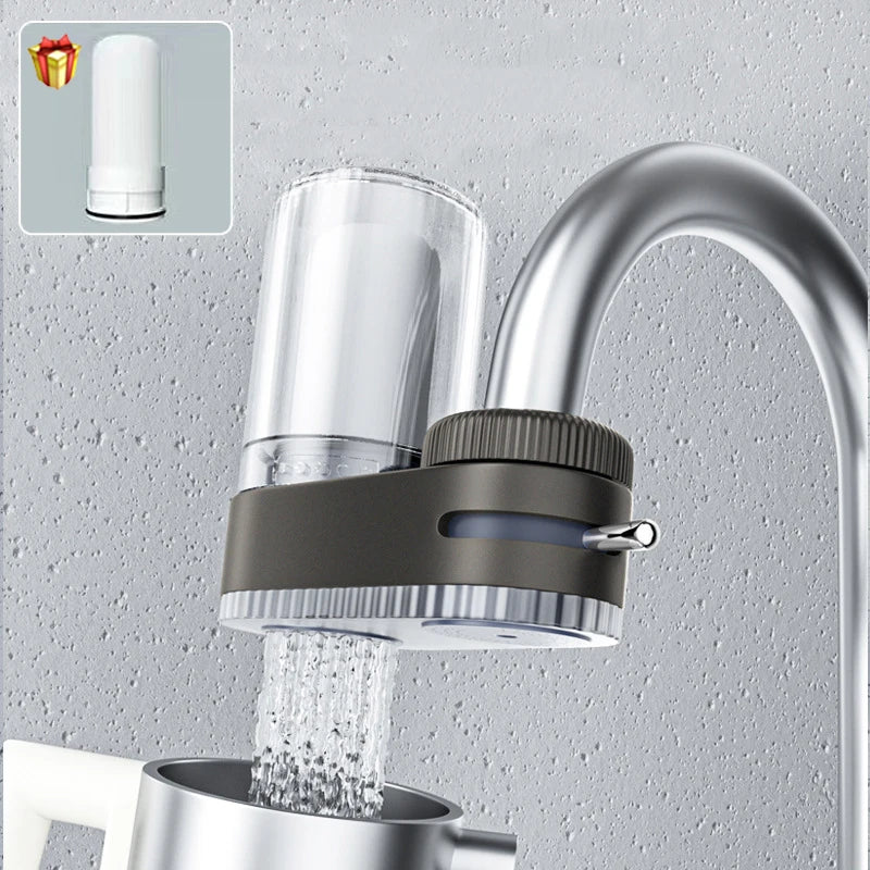 Faucet Tap Water Purifier Physical Filtering for Home Kictchen 2 Filter Element Removable Washable Filter Water Purifier Aerator